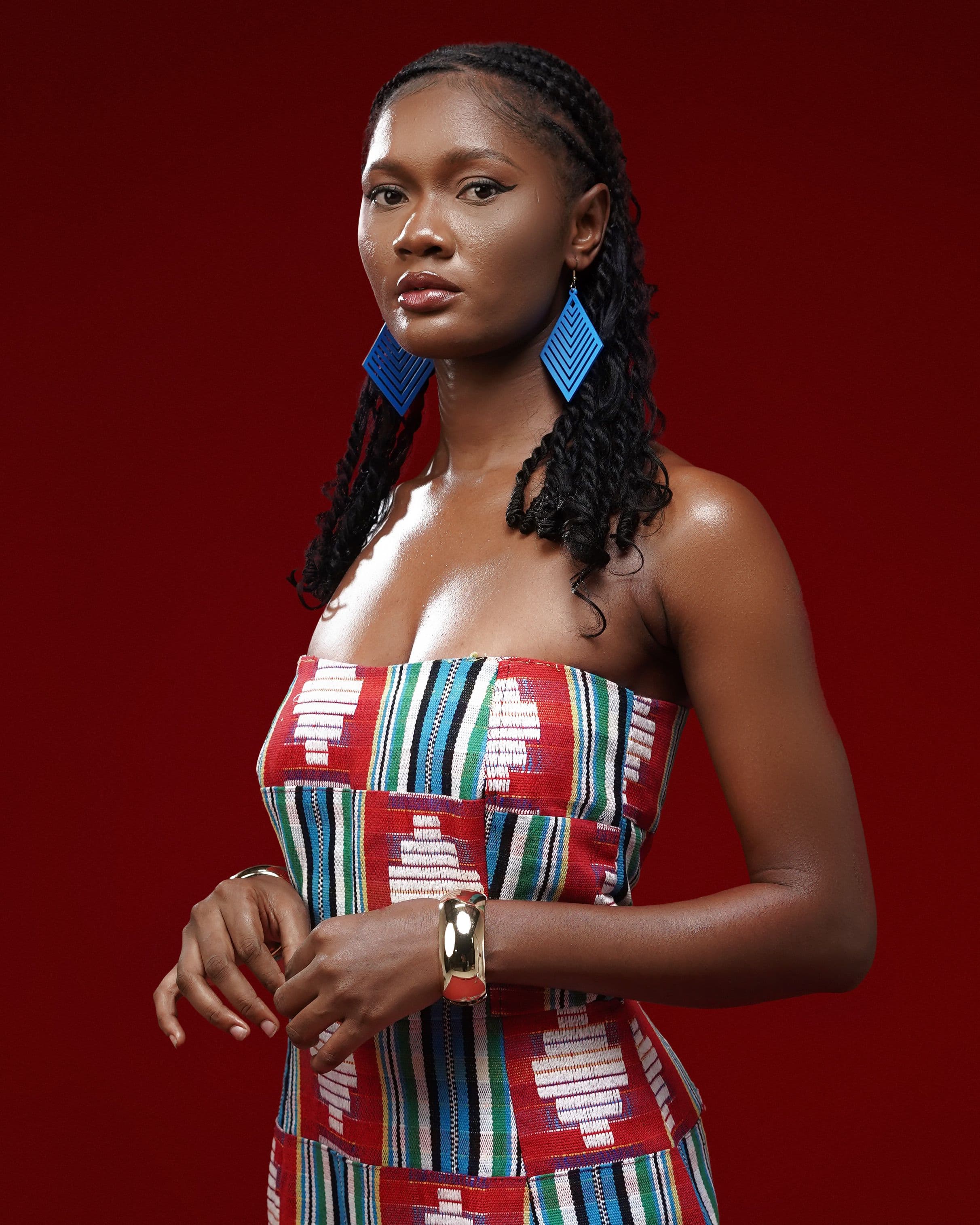 Nigerian fashion model